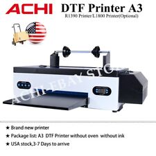 DTF  Printer A3 Direct to Film T-shirt Flatbed Transfer Printer 1390/1800 Print picture