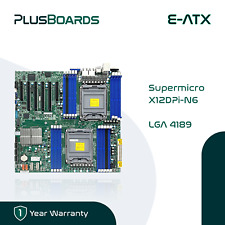 NEW Supermicro X12DPi-N6 E-ATX Dual Socket LGA 4189 3rd Gen Server Motherboard picture