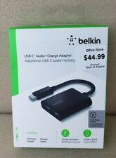 New Authentic Belkin Connect USB-C Audio & Charge Adapter   PKGDSTRS picture