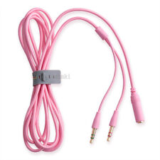3.5mm Cord Cable Wire To two Device for Razer Kraken BT Kitty Edition Extension  picture