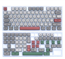 9009 Gray White XDA Keycaps PBT 134 keys Keycap For 6.25X New Cherry MX Keyboard picture