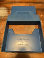 Vintage Computermate Floppy Disc Holder Storage Case Blue Al’s Industry 1985 picture