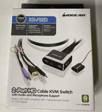 IOGEAR - GCS62HU - 2-Port HDMI KVM Switch Audio & Mic Support HD 1080p w/Cables picture