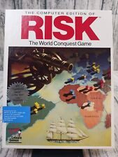 The Computer Edition of Risk World Conquest Game IBM PC/Tandy 1000 Floppy 5.25