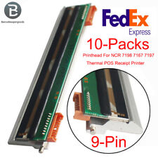 10-Packs OEM Printhead for NCR 7197 7198 7167 POS Thermal Label Printer 9pin picture