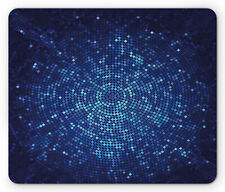 Ambesonne Blue Theme Mousepad Rectangle Non-Slip Rubber picture