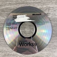 Microsoft Works 9 Installation CD 9.0 2007 picture