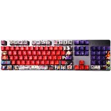 108 Anime ONE PIECE PBT Keycaps for Cherry MX Height Mechanical Keyboard Stock picture