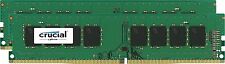 Crucial 8GB Kit 2x 4GB DDR4 2400 Mhz PC4-19200 Desktop Memory DIMM 288-pin RAM picture