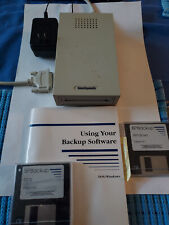 Vintage BackPack External Backup Tape Drive With Software, Power Cord, & Cable picture