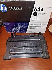 AS-IS Parts Only Genuine HP 64A Black LaserJet Toner Print Cartridge - CC364A  picture