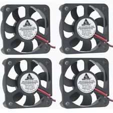 4X 12V 50mm Cooling Fan 50x50x10mm DC PC Computer Case 3D Printer 5010 2Pin A539 picture