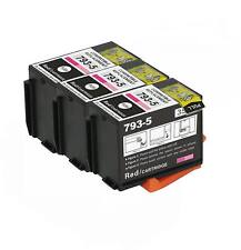 3PK 793-5 RED Inkjet Cartridge for Pitney Bowes Post Meters DM100i DM110i DM200L picture
