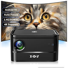 XGODY 4K Mini Projector AutoFocus HD Android 5G WiFi Home Theater Cinema Video picture