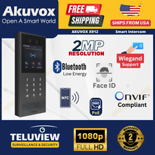 Akuvox Vandal-Resistant Door Phone Smart Intercom IK10 IP65 FullHD 1080p FaceID picture