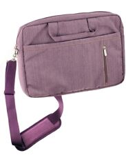 Navitech Purple Briefcase Bag for Laptop up to 16