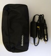 LENOVO 65W 20V DC CAR TRAVEL ADAPTER CHARGER SLIM TIP w/ BAG 03X6275 picture