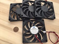 4 Pieces 8010s Gdstime 12V 2pin 80x80x10mm DC Cooling Fan large brushless picture