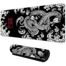 Large Gaming Mouse Pad Japanese Dragon PC Gamer Accessories Office Computer Keyb picture