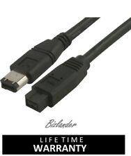 Upgrade Your Setup: 6ft FireWire 800 to 400 Cable - IEEE 1394B 9-Pin to 6-Pin DV picture