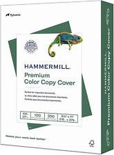 Hammermill Cardstock, Premium Color Copy, 100 Lb, 8.5X11  White 250 Sheets picture