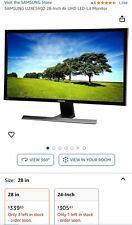 Samsung Monitor UE590 28 inch Widescreen  4K 1ms picture