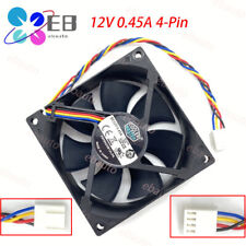 Heatsink Cooling Fan For Cooler Master FA08025M12LPA  80*80*25MM 0.45A 12V 4-Pin picture