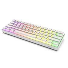 Wired Mechanical RGB Gaming Keyboard w/Optical Switch & Pudding Keycaps 61 Keys picture