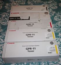 Set of Canon GPR-11 Toner Black/Cyan/Magenta/Yellow for Image Runner C3200/32204 picture