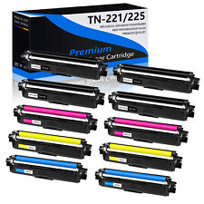 10PK High Yield TN221 TN225 BK/C/M/Y Toner for Brother HL-3140CW HL-3170CDW Lots picture