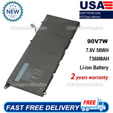 90V7W Battery for Dell XPS13 XPS 13 9343 9350 1708 XPS13D-9343-1708 0N7T6 picture