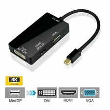 Thunderbolt Mini Display Port DP To HDMI DVI VGA Adapter for Laptop Desktop 4K picture