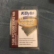 1 PACK K-Byte PC5300 1 GB DDR2 NB 200 Pin Notebook Memory Upgrade Computer picture