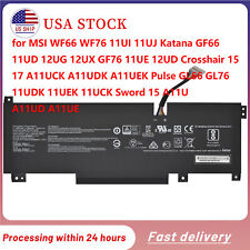 Genuine BTY-M492 Battery for MSI WF66 WF76 11UI 11UJ Katana GF66 11UD 12UG 12UX picture