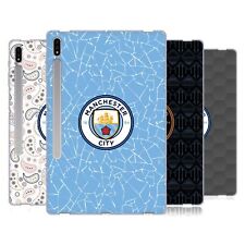 MANCHESTER CITY MAN CITY FC 2020/21 BADGE KIT GEL CASE FOR SAMSUNG TABLETS 1 picture