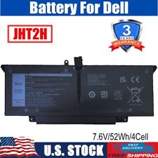 JHT2H Battery Fits For Dell Latitude 7310 7410 0YJ9RP 009YYF 04V5X2 52Wh 7.6V US picture