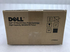 Genuine OEM Dell RF013 Magenta Toner Cartridge 3110cn/3115cn Color Laser Printer picture