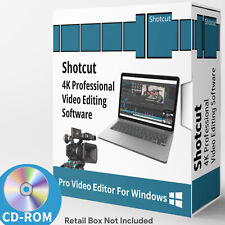 Shotcut Professional HD Video Editing Software Suite- for Windows on CD-ROM picture