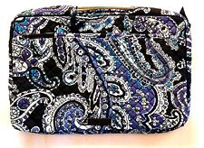 NWT Vera Bradley Iconic Laptop Organizer in Deep Night Paisley Padded Case Cover picture