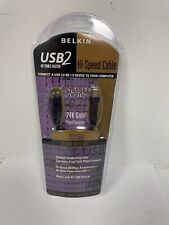 Belkin USB2 Hi-Speed Cable Gold Plated 24k Gold Series New NIB 10.3m Long picture