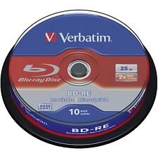 Verbatim BD-RE 25GB 2X with Branded Surface - 10pk Spindle picture
