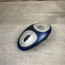 Logitech Cordless MouseMan Optical M-RM63 Blue/Silver Comfort Grip Mouse picture
