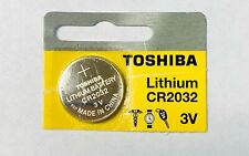 1 x New Original Toshiba CR2032 CR 2032 3V LITHIUM BATTERY BR2032 DL2032 Remote picture