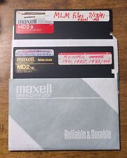20 Maxell MD2 5.25 inch Floppy Disks Double Sided Double Density picture