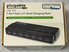 Plugable 7 Port USB 3.0 Hub with Dual Charging Ports SUPER SPEED 5 Gbps picture