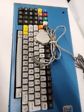 Vintage Texscan MSI Blue Rare Metal Government Keyboard A Remarkable Find EUC picture