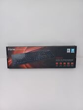 iHome IH-K301 Classic Corded Quiet Touch Slim Full Size USB Desktop Keyboard picture