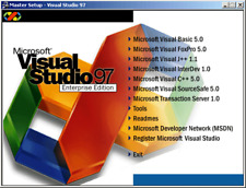 Microsoft Visual Studio 97 Full Version w/ License picture