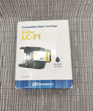 Dataproducts Standard Ink Cartridge Compatible with Brother LC 71 Series, Black picture