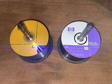 Lot Of 100 HP 4.7 GB DVD R Blank Discs picture